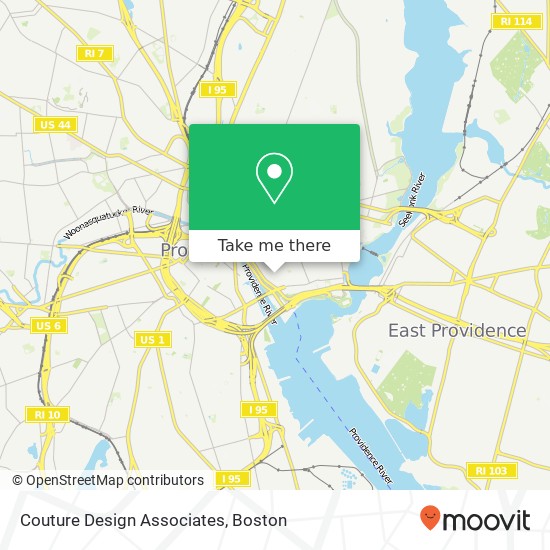 Couture Design Associates map