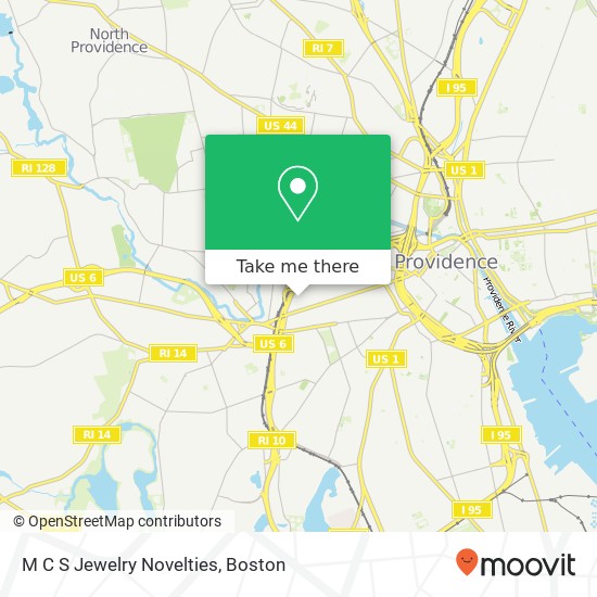 M C S Jewelry Novelties map