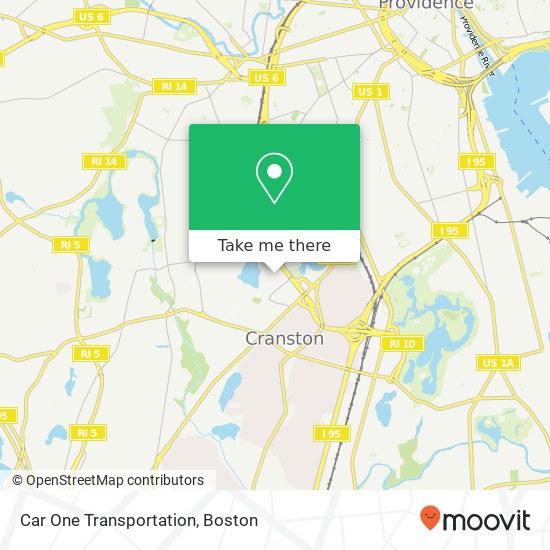 Mapa de Car One Transportation