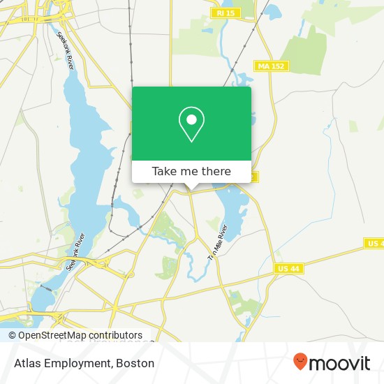 Atlas Employment map