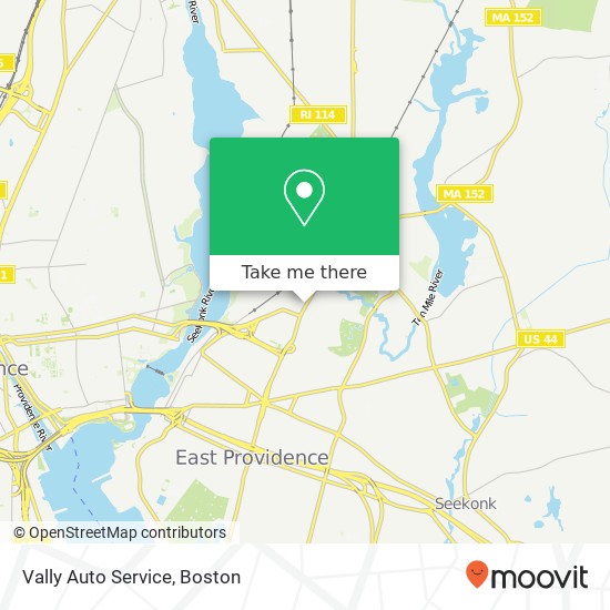 Vally Auto Service map