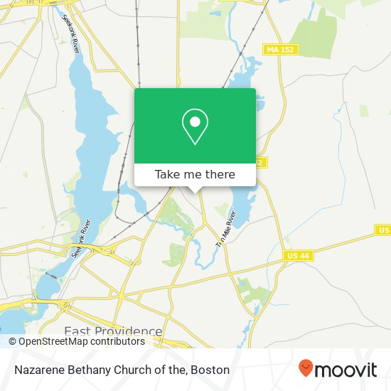 Mapa de Nazarene Bethany Church of the