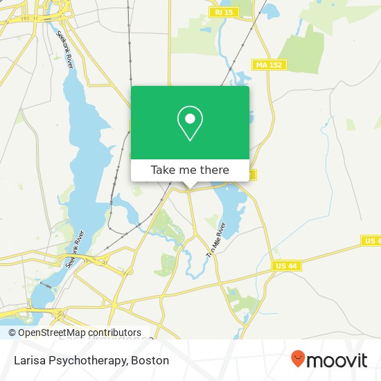 Larisa Psychotherapy map