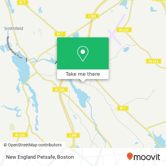 New England Petsafe map