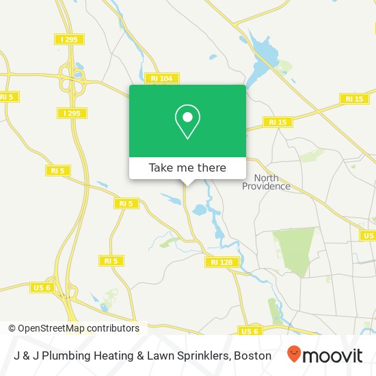 J & J Plumbing Heating & Lawn Sprinklers map