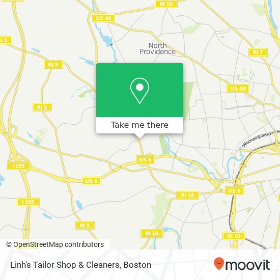 Linh's Tailor Shop & Cleaners map