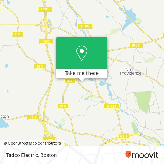 Tadco Electric map