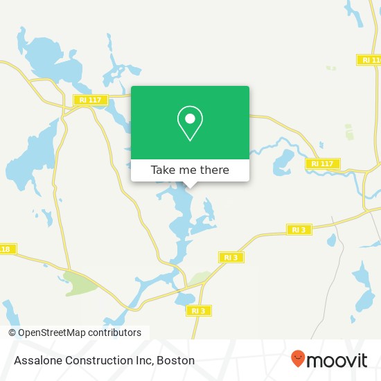 Assalone Construction Inc map