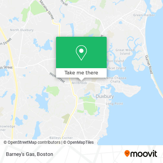 Barney's Gas map