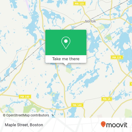 Mapa de Maple Street