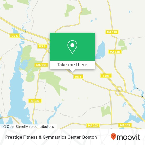 Mapa de Prestige Fitness & Gymnastics Center