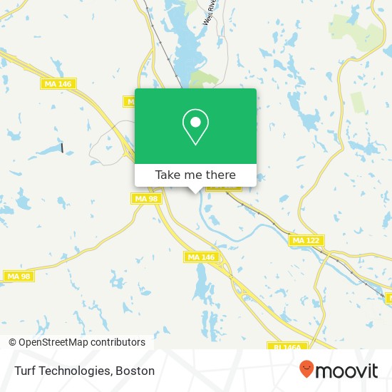 Mapa de Turf Technologies