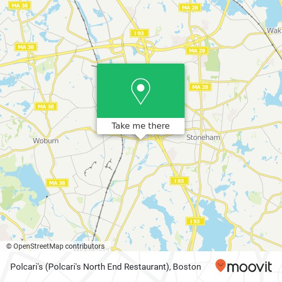 Mapa de Polcari's (Polcari's North End Restaurant)