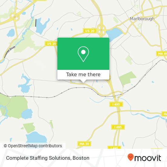 Mapa de Complete Staffing Solutions