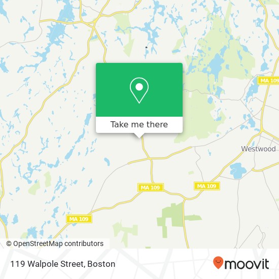 119 Walpole Street map