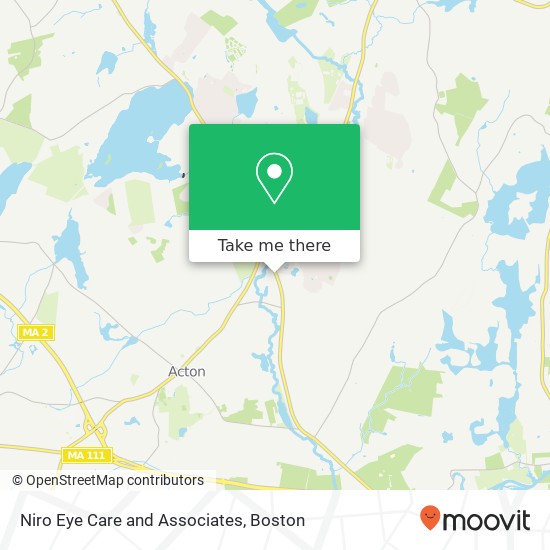 Niro Eye Care and Associates map