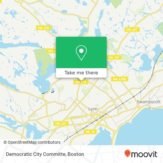 Democratic City Committe map