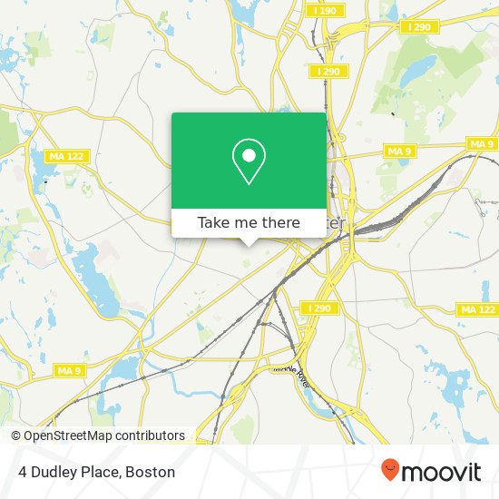 4 Dudley Place map