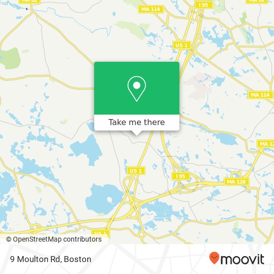 9 Moulton Rd map