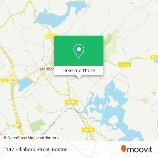 147 Edinboro Street map