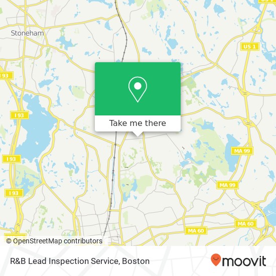 R&B Lead Inspection Service map