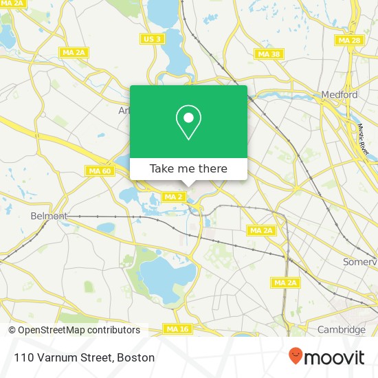 110 Varnum Street map