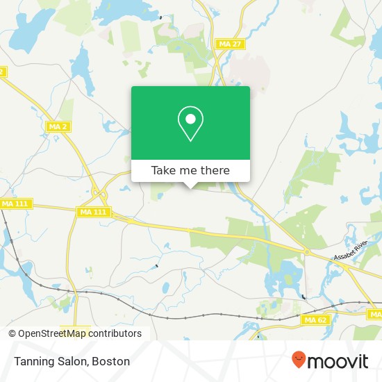 Mapa de Tanning Salon