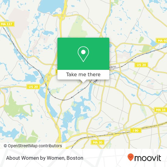 About Women by Women map