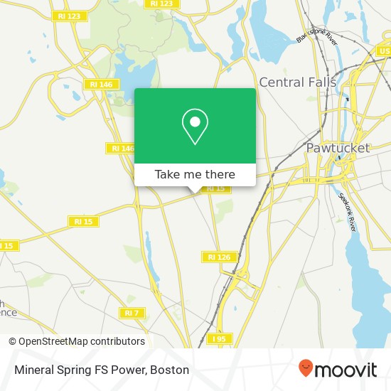 Mineral Spring FS Power map