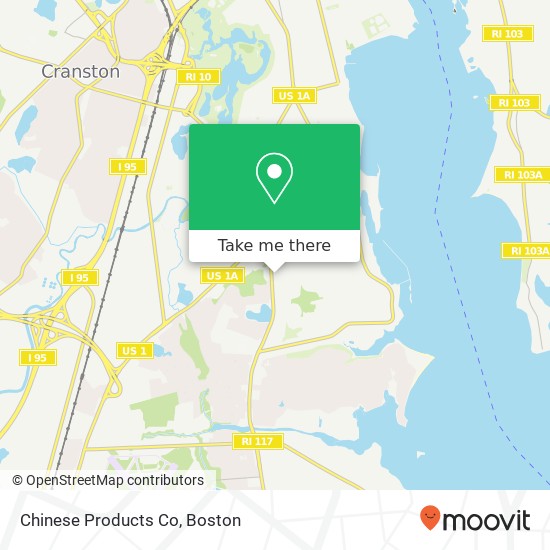 Chinese Products Co map