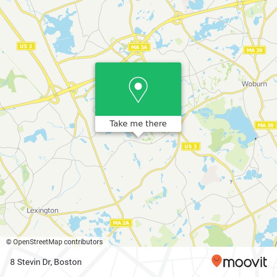 8 Stevin Dr map