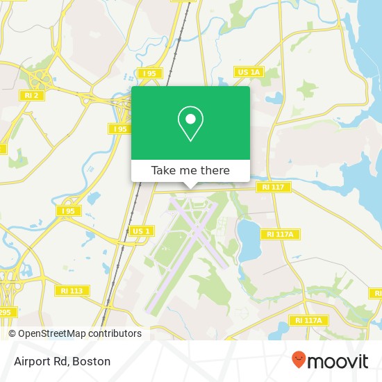 Mapa de Airport Rd