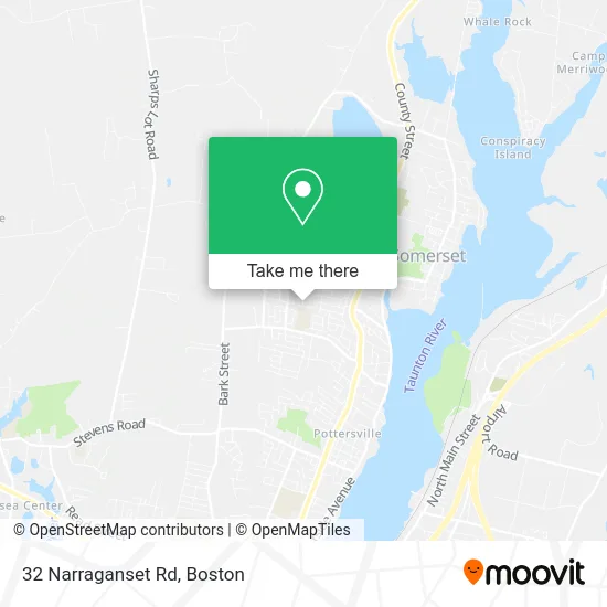 32 Narraganset Rd map