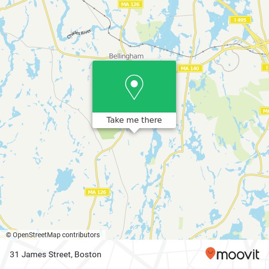 31 James Street map