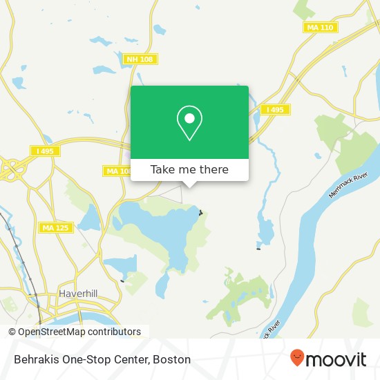 Mapa de Behrakis One-Stop Center