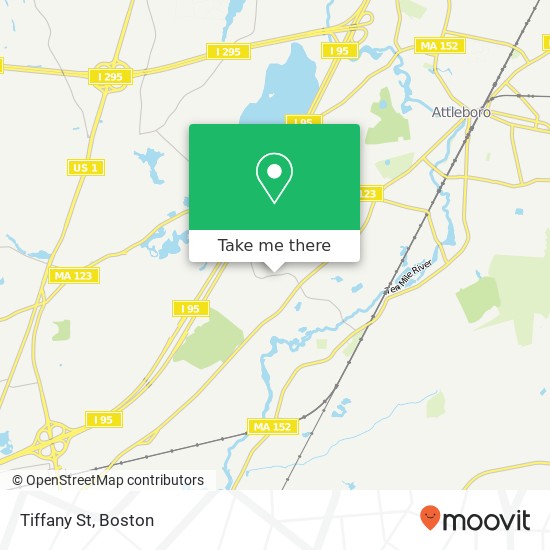 Mapa de Tiffany St