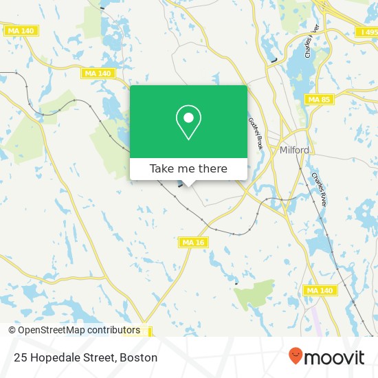 25 Hopedale Street map