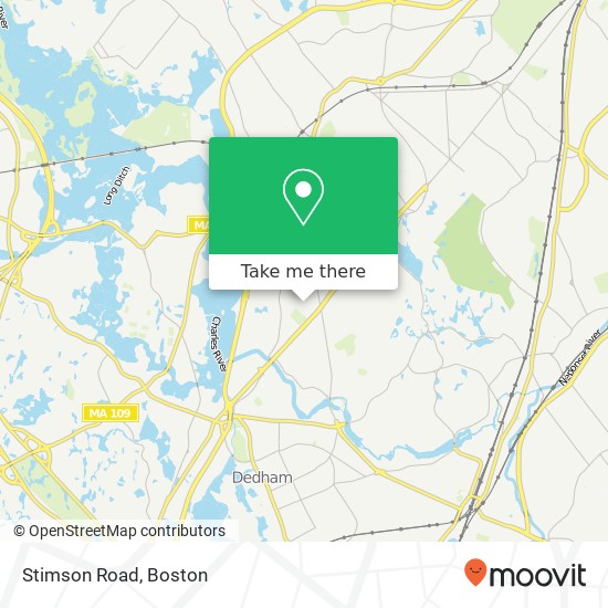 Mapa de Stimson Road