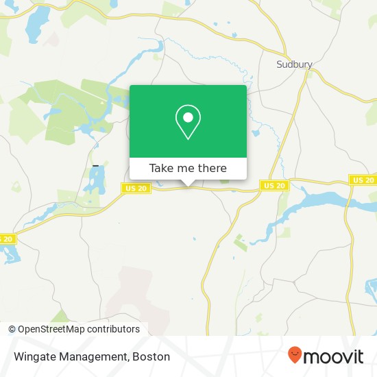 Wingate Management map