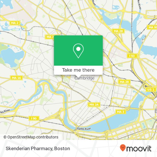 Mapa de Skenderian Pharmacy