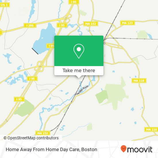 Home Away From Home Day Care map