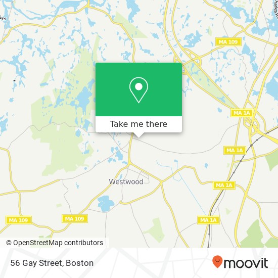 Mapa de 56 Gay Street