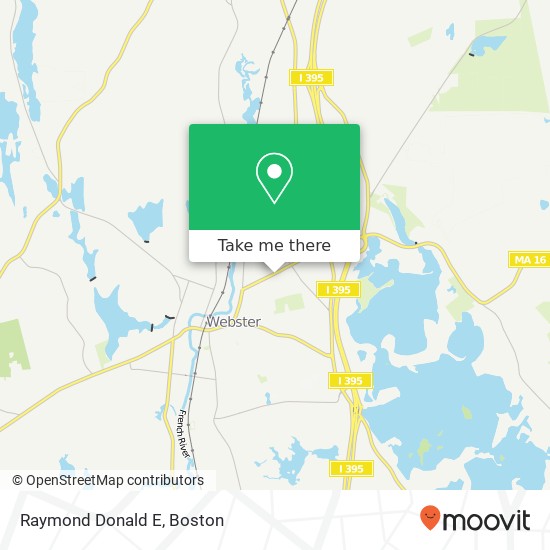 Mapa de Raymond Donald E
