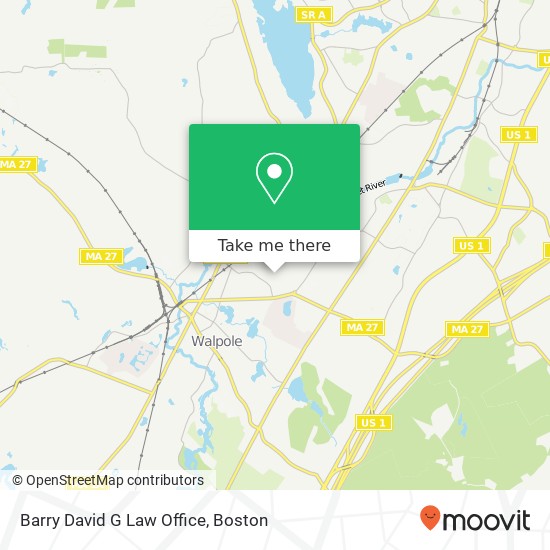 Mapa de Barry David G Law Office