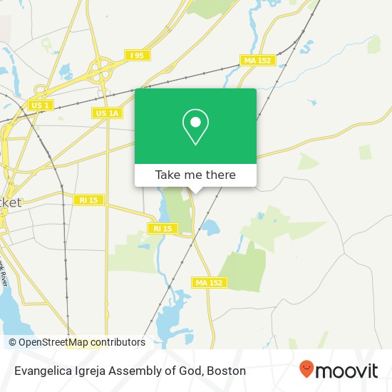 Evangelica Igreja Assembly of God map