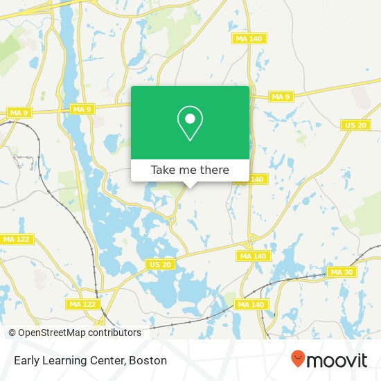 Early Learning Center map