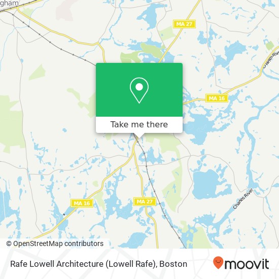 Rafe Lowell Architecture (Lowell Rafe) map