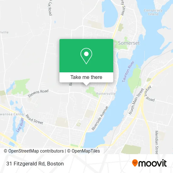 31 Fitzgerald Rd map