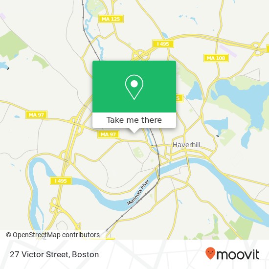 Mapa de 27 Victor Street