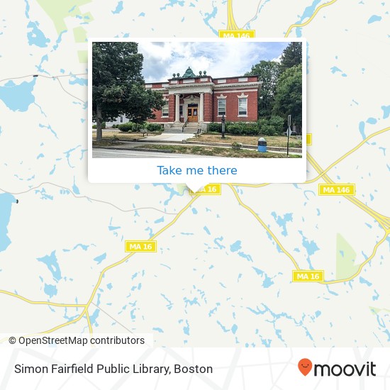 Simon Fairfield Public Library map